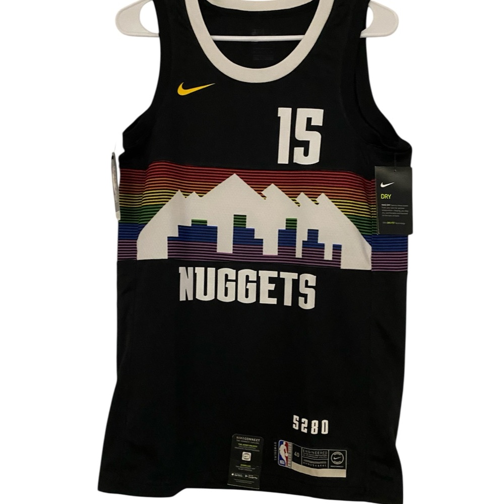 Nike Black and White Basketball Jersey